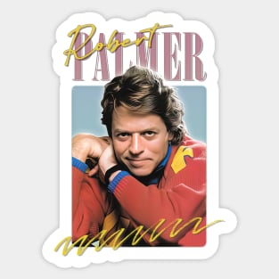 Robert Palmer / Retro 80s Aesthetic Fan Design Sticker